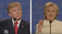 The final 2016 presidential debate between Hillary Clinton and Donald Trump