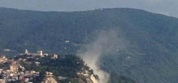 frana dopo terremoto Ancona