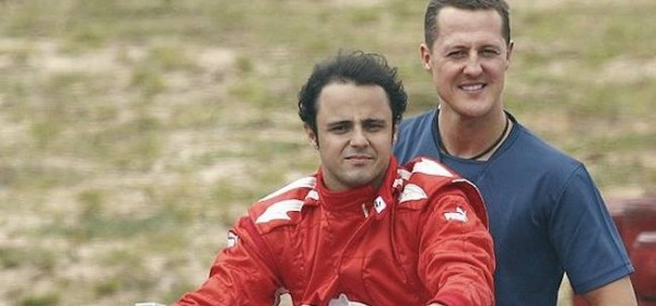 Felipe Massa e Michael Shumacher