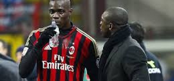 Mario Balotelli e Clarence Seedorf