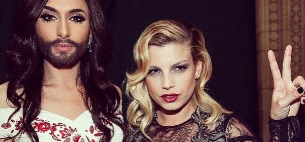 Conchita Wurst ed Emma Marrone