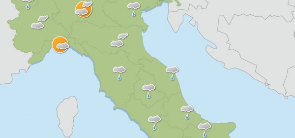 Peggioramento e piogge sulla penisola