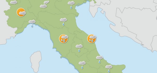 ilmeteo24ore.it pioggia sulla penisola