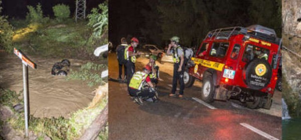 Bomba d'acqua nel trevigiano