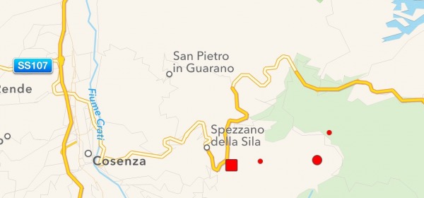 Terremoto Cosenza