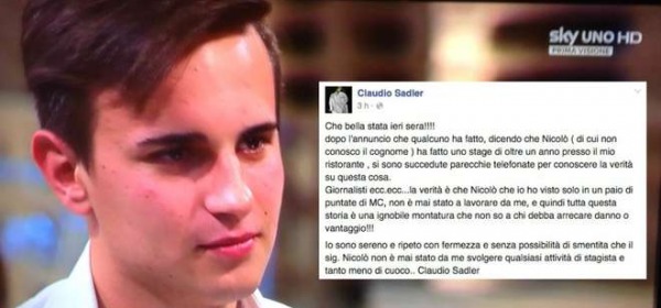 Nicolò Prati di Masterchef