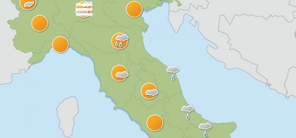 meteo fine settimana