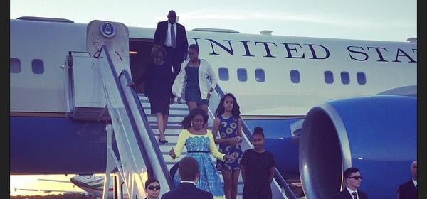 Michelle Obama - foto da twitter @FLOTUS