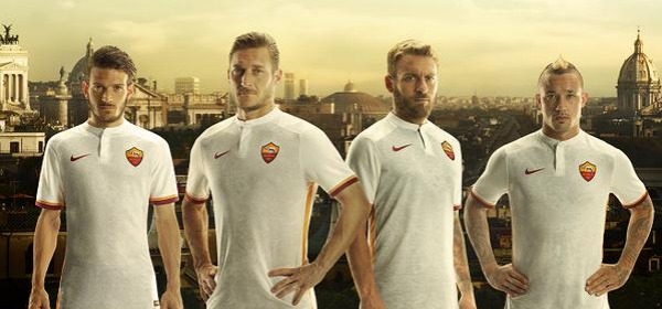 AS ROMA, Maglia Trasferta 2015-2016 foto da Twitter