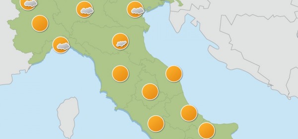 Cartina meteo 31.08.2015