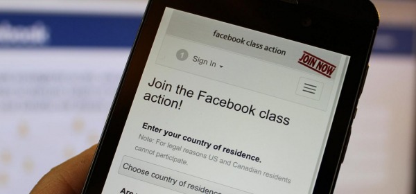 Facebook class action