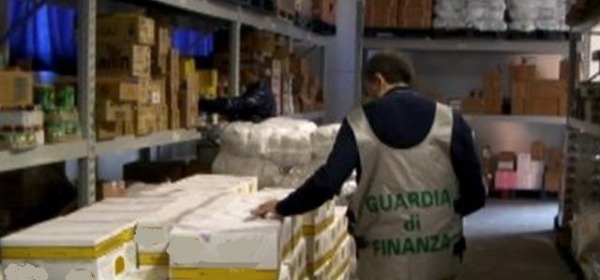 maxi sequestro prodotti alimentari