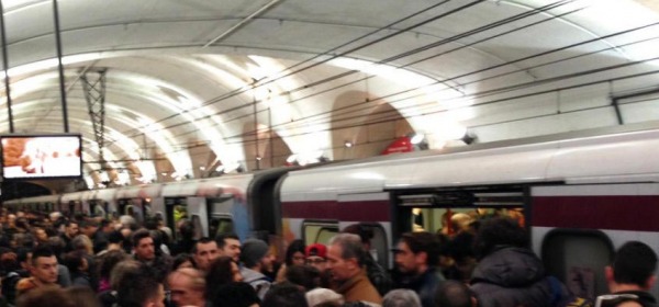 Roma, circolazione ferroviaria in tilt