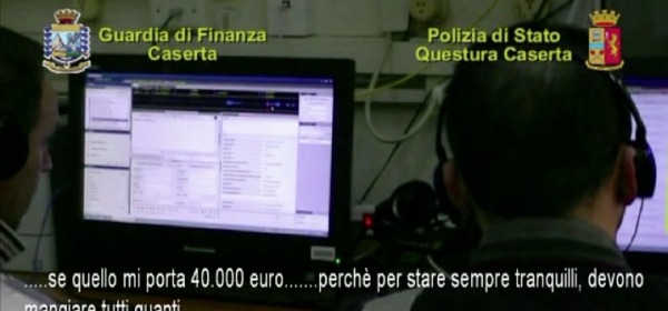 Gdf Caserta, arresti