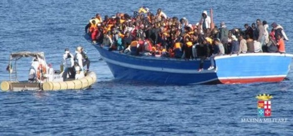 Migranti, foto di repertorio