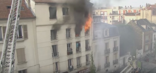 incendio a Parigi