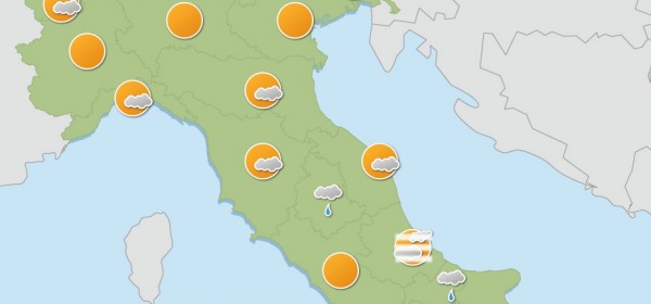 meteo fine settimana