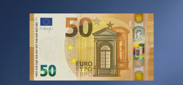 La nuova banconota da 50 euro