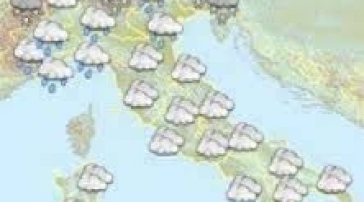 Previsioni meteo-arrivo pioggia