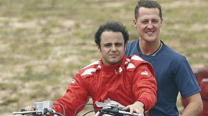 Felipe Massa e Michael Shumacher