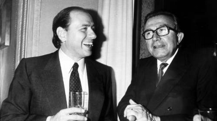Silvio Berlusconi e Giulio Andreotti