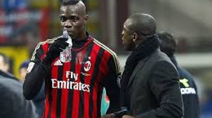 Mario Balotelli e Clarence Seedorf