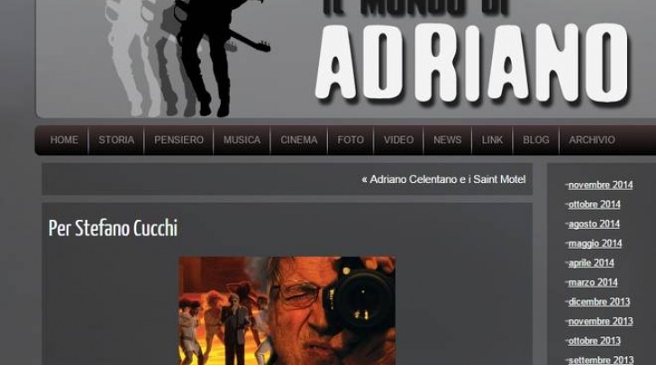 Blog Adriano Celentano