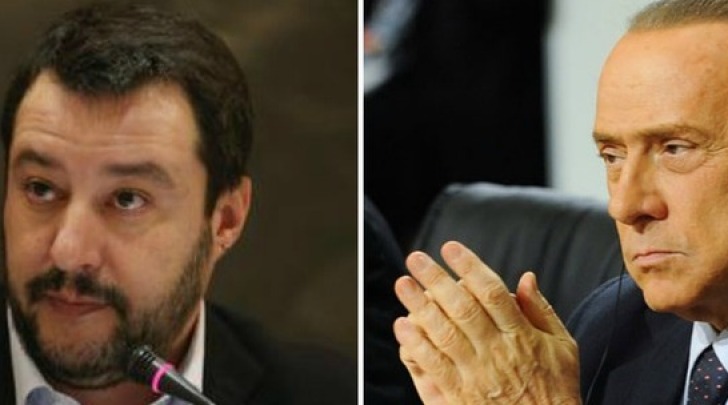 Matteo Salvini, Silvio Berlusconi