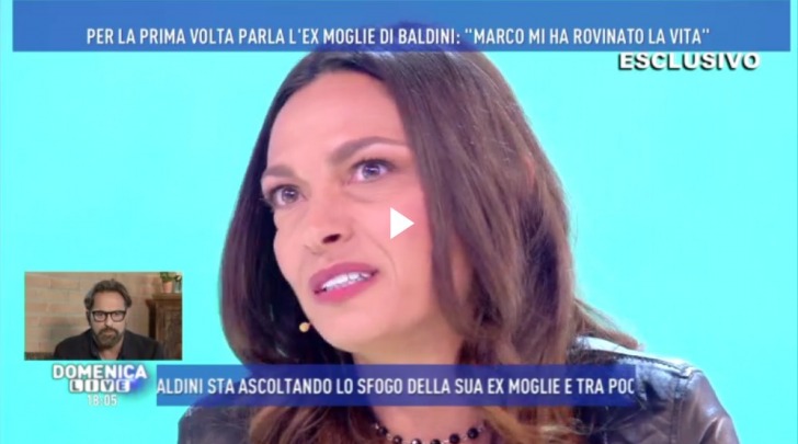 Stefania Lillo a 'Domenica Live'